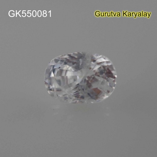 Ratti-4.17 (3.78ct) Real White Zircon 